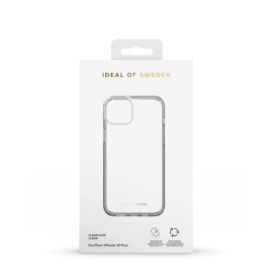 Ideal of Sweden Case for iPhone 15 Plus - Clear
